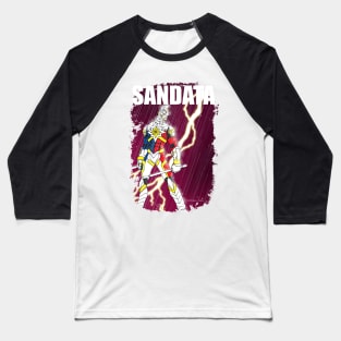 Sandata On Rooftop Raining Baseball T-Shirt